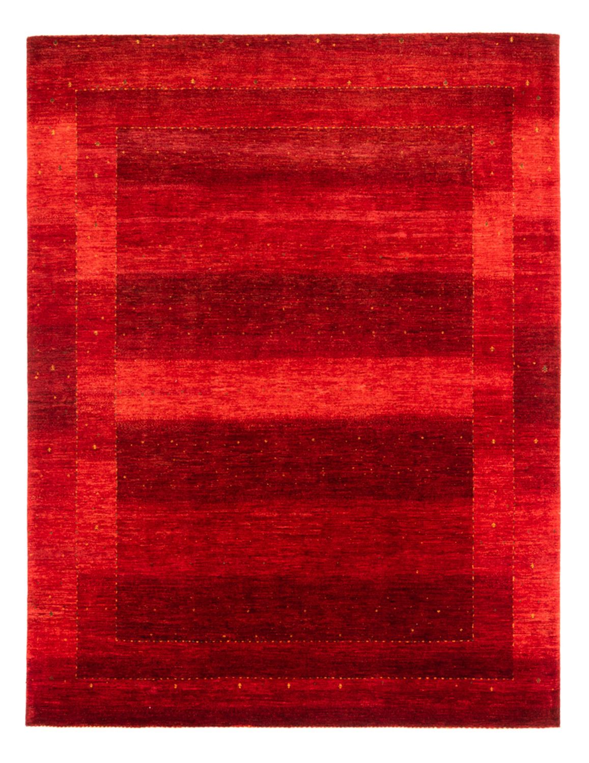 Alfombra Gabbeh - Loribaft Persa - 279 x 219 cm - rojo