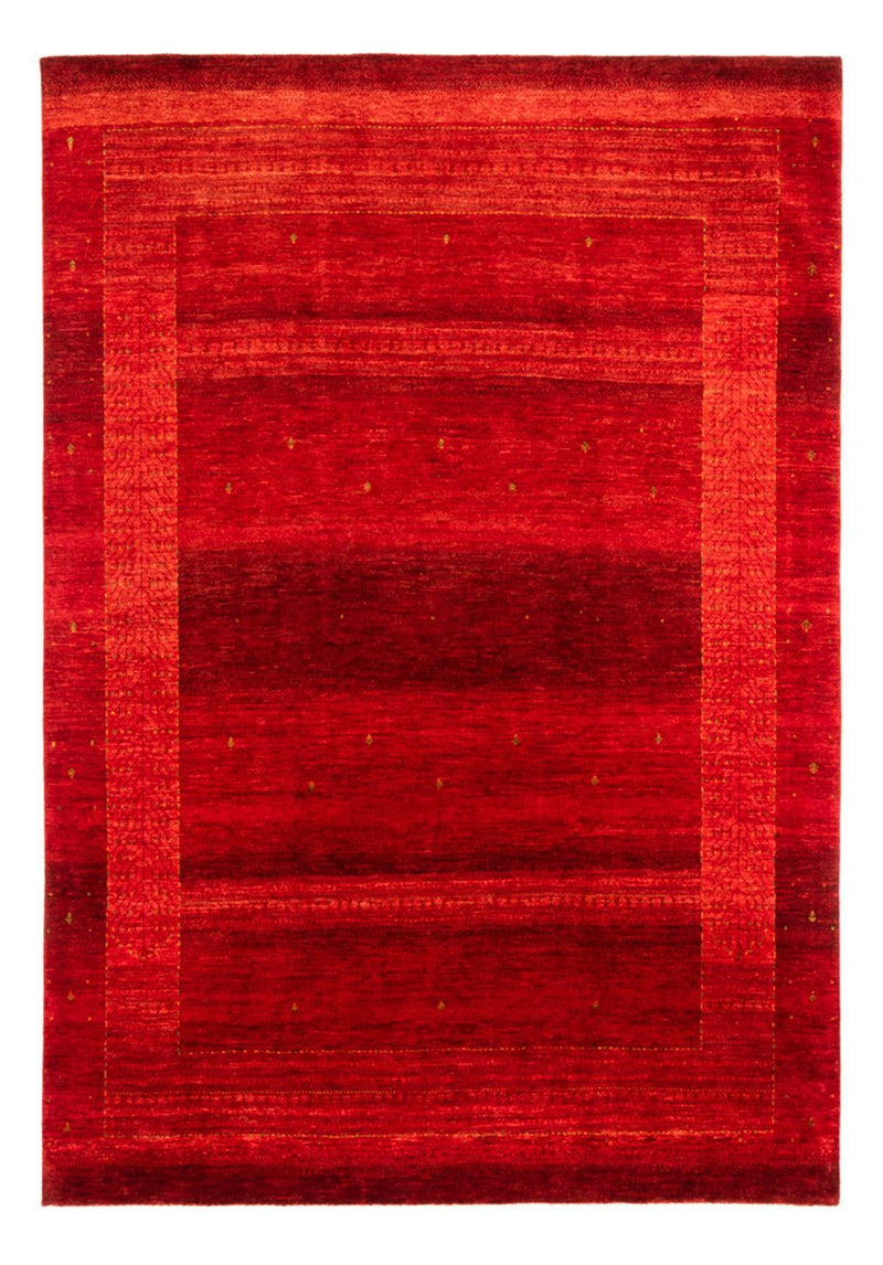 Alfombra Gabbeh - Loribaft Persa - 313 x 231 cm - rojo