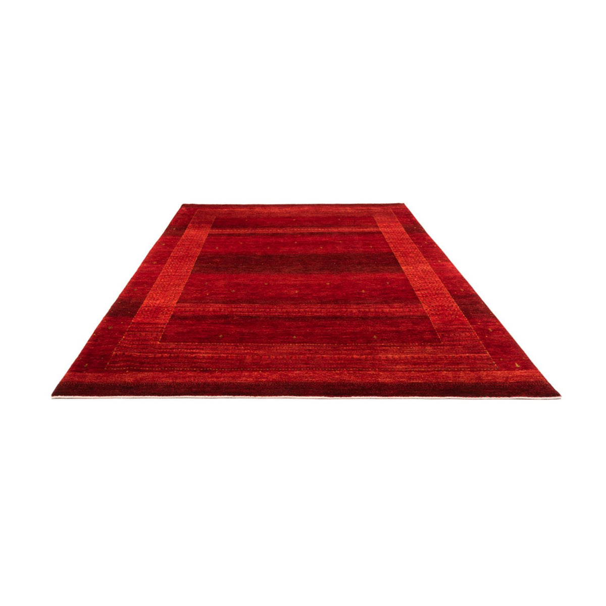Alfombra Gabbeh - Loribaft Persa - 313 x 231 cm - rojo