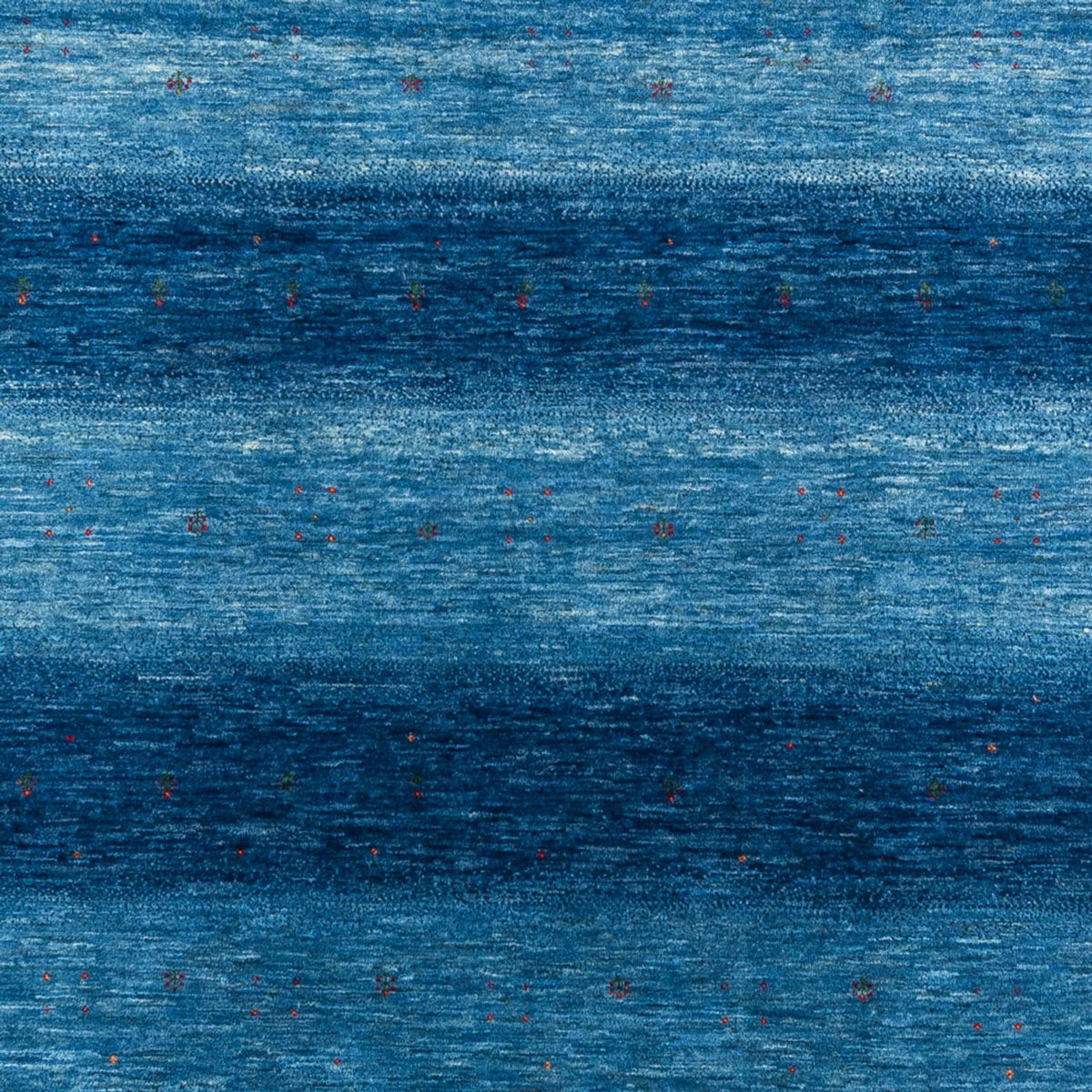 Alfombra Gabbeh - Loribaft Persa - 331 x 228 cm - azul