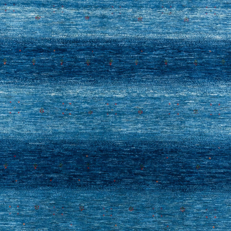 Alfombra Gabbeh - Loribaft Persa - 331 x 228 cm - azul