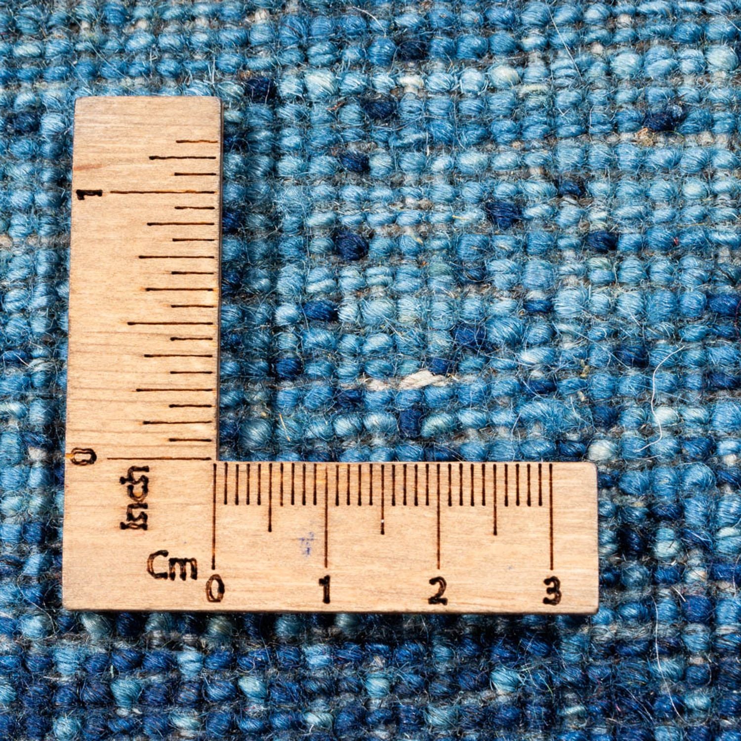 Alfombra Gabbeh - Loribaft Persa - 244 x 178 cm - azul
