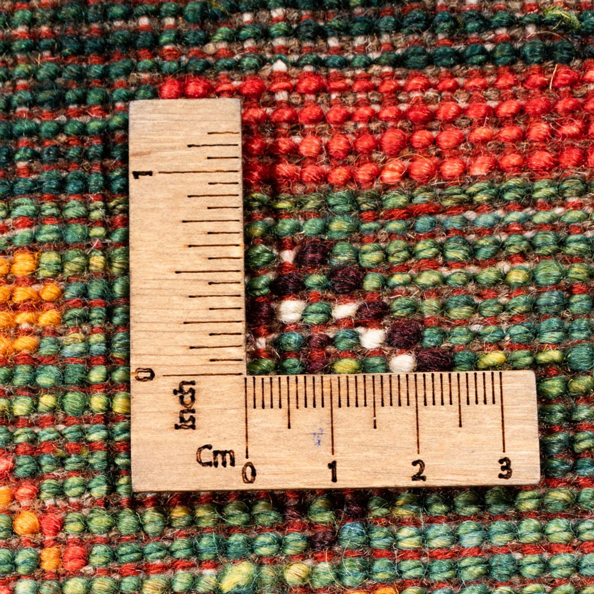 Alfombra Gabbeh - Loribaft Persa - 244 x 176 cm - verde