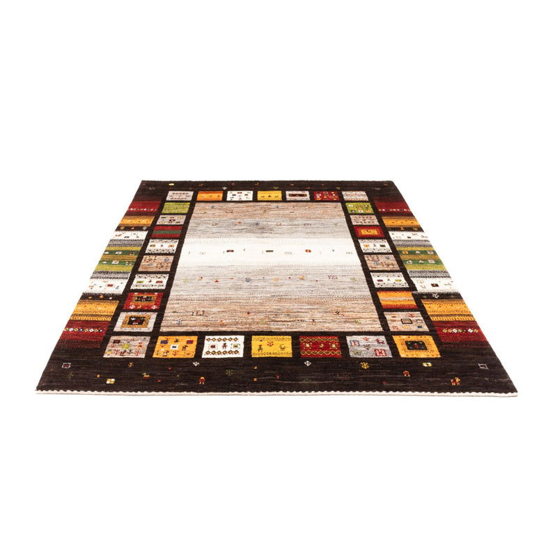 Alfombra Gabbeh - Loribaft Persa - Real - 237 x 177 cm - multicolor