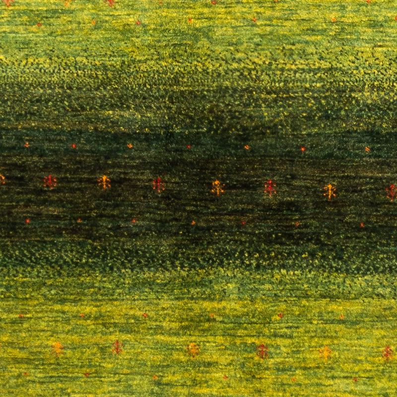 Alfombra Gabbeh - Loribaft Persa - 236 x 166 cm - verde