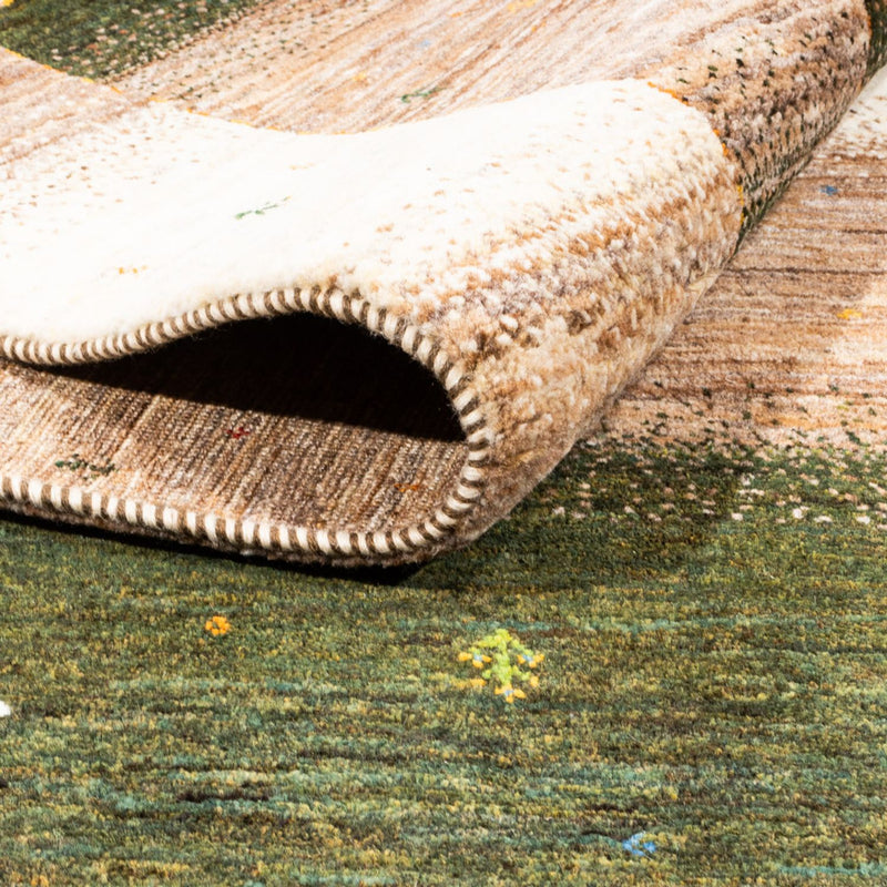 Alfombra Gabbeh - Loribaft Persa - 228 x 179 cm - natural