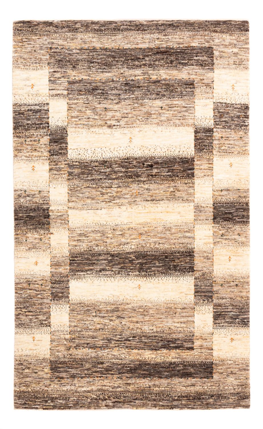 Alfombra Gabbeh - Loribaft Persa - 196 x 124 cm - natural