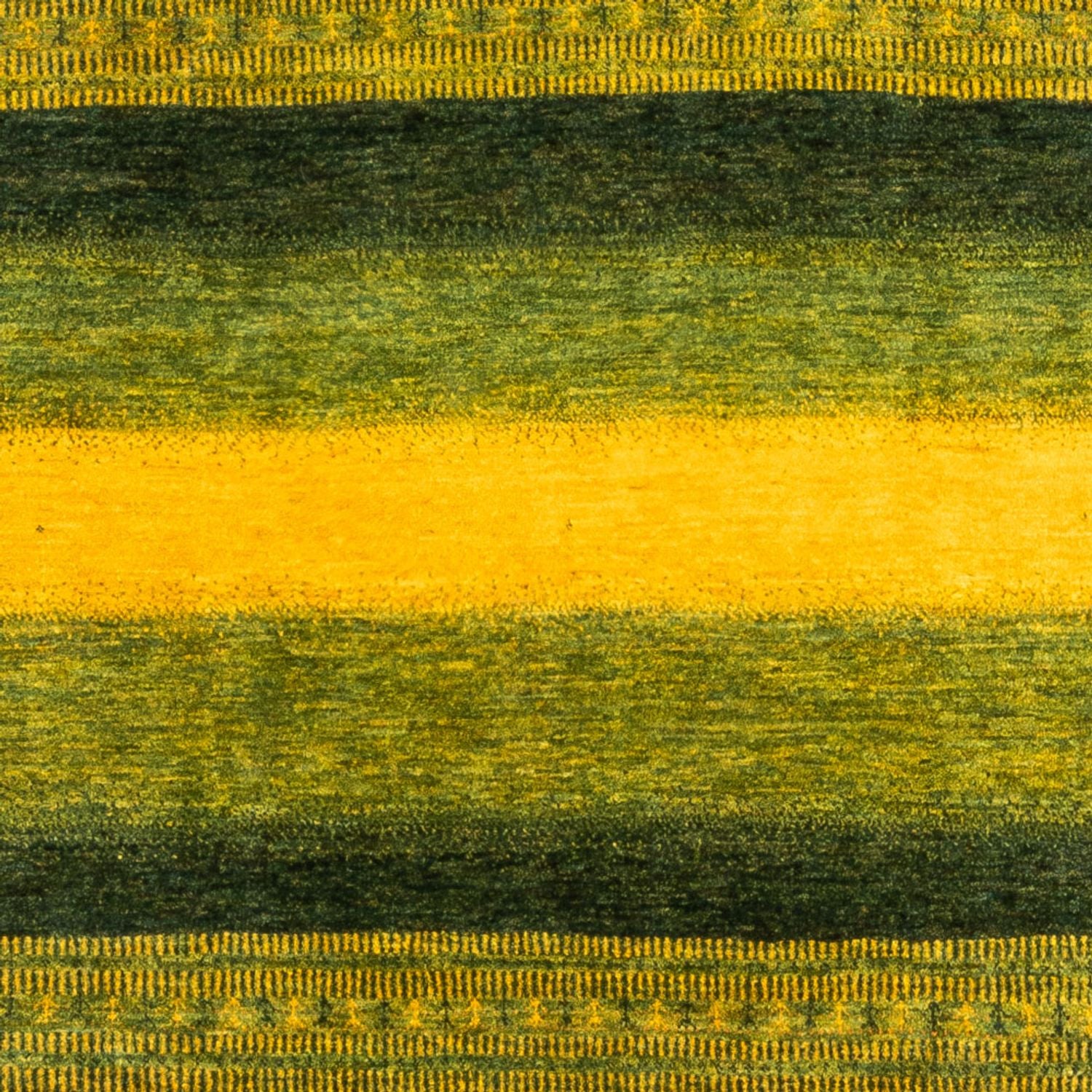 Alfombra Gabbeh - Loribaft Persa - 298 x 216 cm - verde