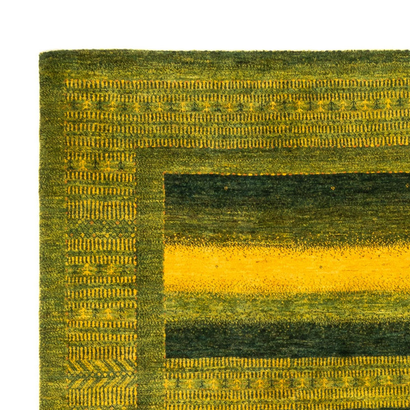 Alfombra Gabbeh - Loribaft Persa - 298 x 216 cm - verde