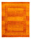 Alfombra Gabbeh - Loribaft Persa - 162 x 125 cm - oro