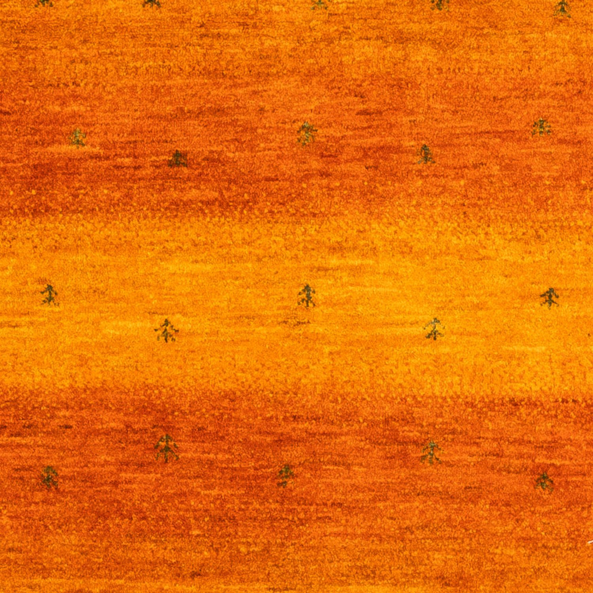 Alfombra Gabbeh - Loribaft Persa - 162 x 125 cm - oro