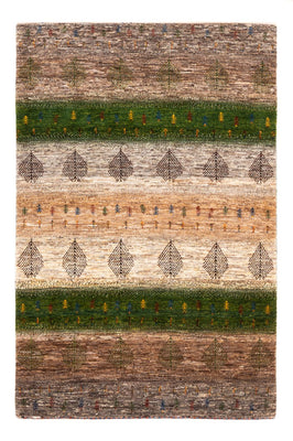 Alfombra Gabbeh - Loribaft Persa - 174 x 117 cm - gris