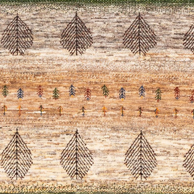 Alfombra Gabbeh - Loribaft Persa - 174 x 117 cm - gris