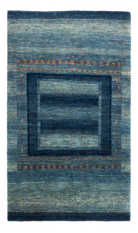 Alfombra Gabbeh - Loribaft Persa - Real - 180 x 123 cm - azul