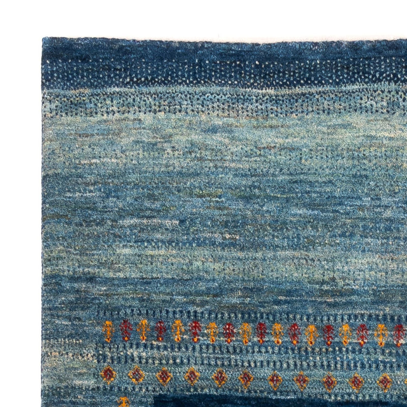 Alfombra Gabbeh - Loribaft Persa - Real - 180 x 123 cm - azul