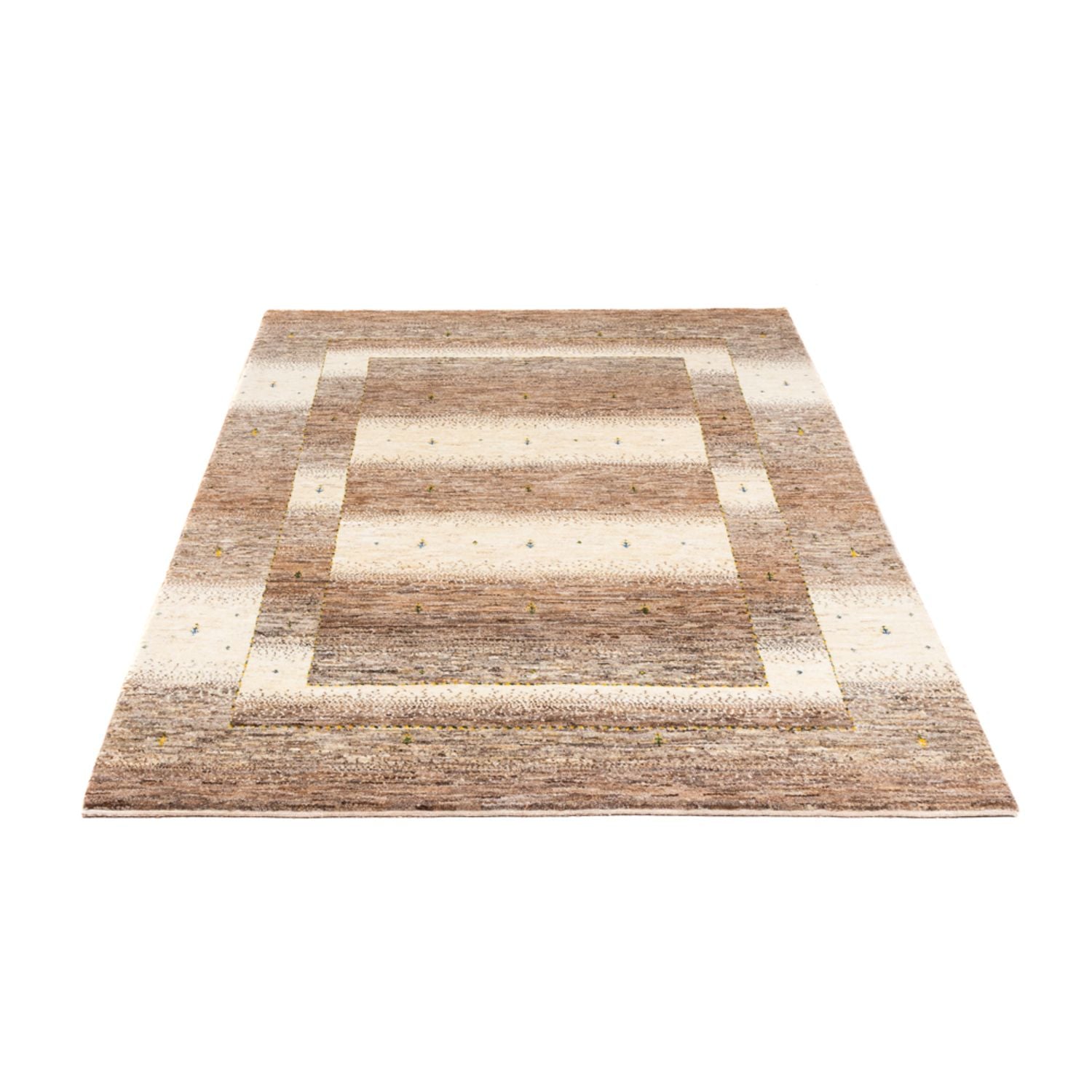 Alfombra Gabbeh - Loribaft Persa - 193 x 123 cm - natural