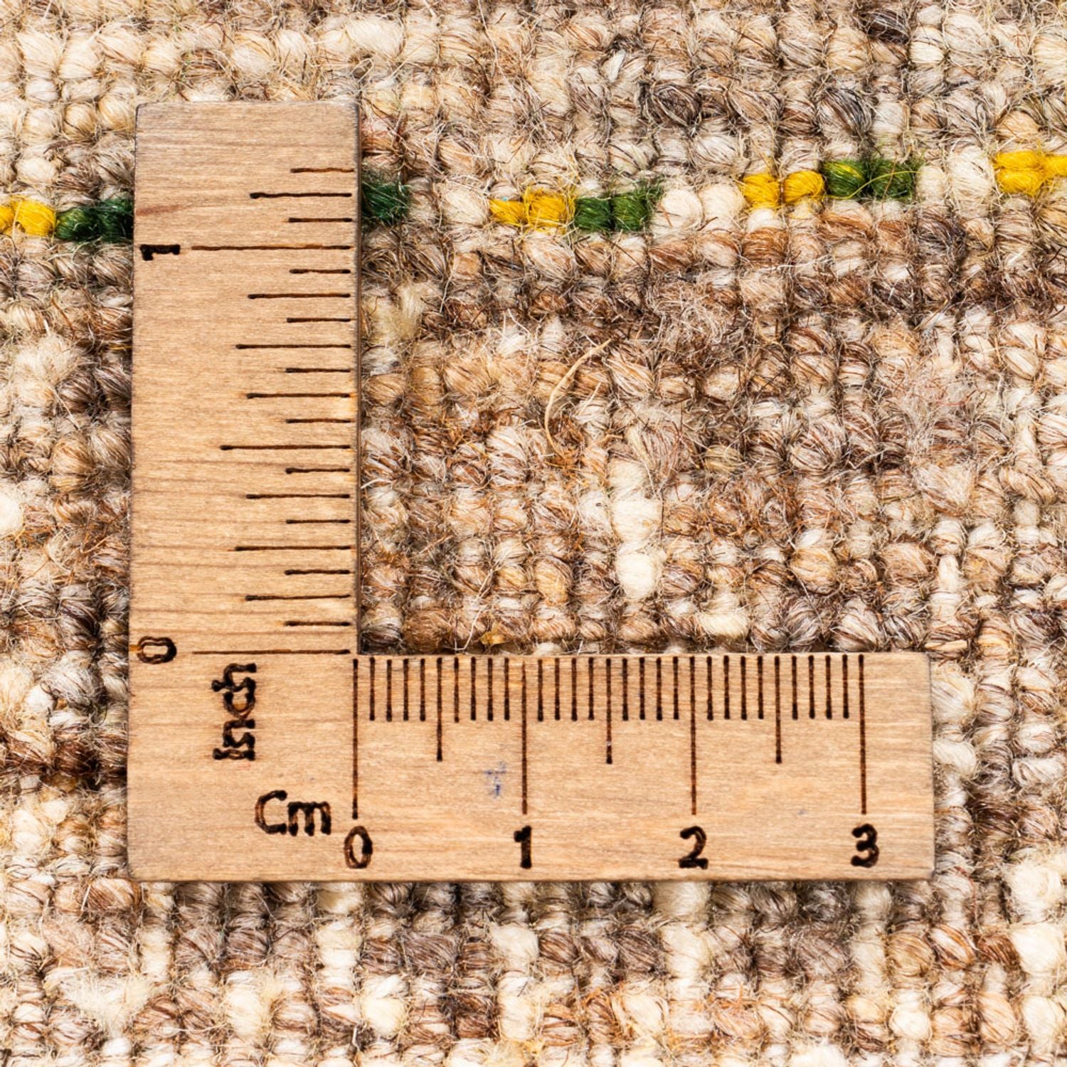 Alfombra Gabbeh - Loribaft Persa - 193 x 123 cm - natural