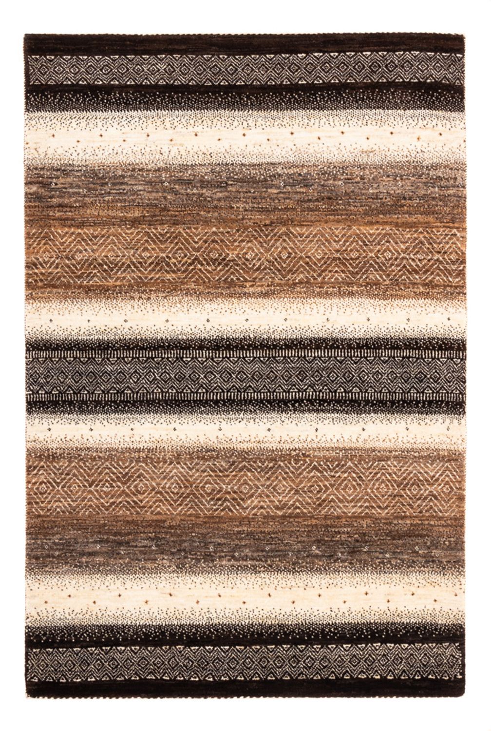 Alfombra Gabbeh - Loribaft Persa - 177 x 120 cm - natural