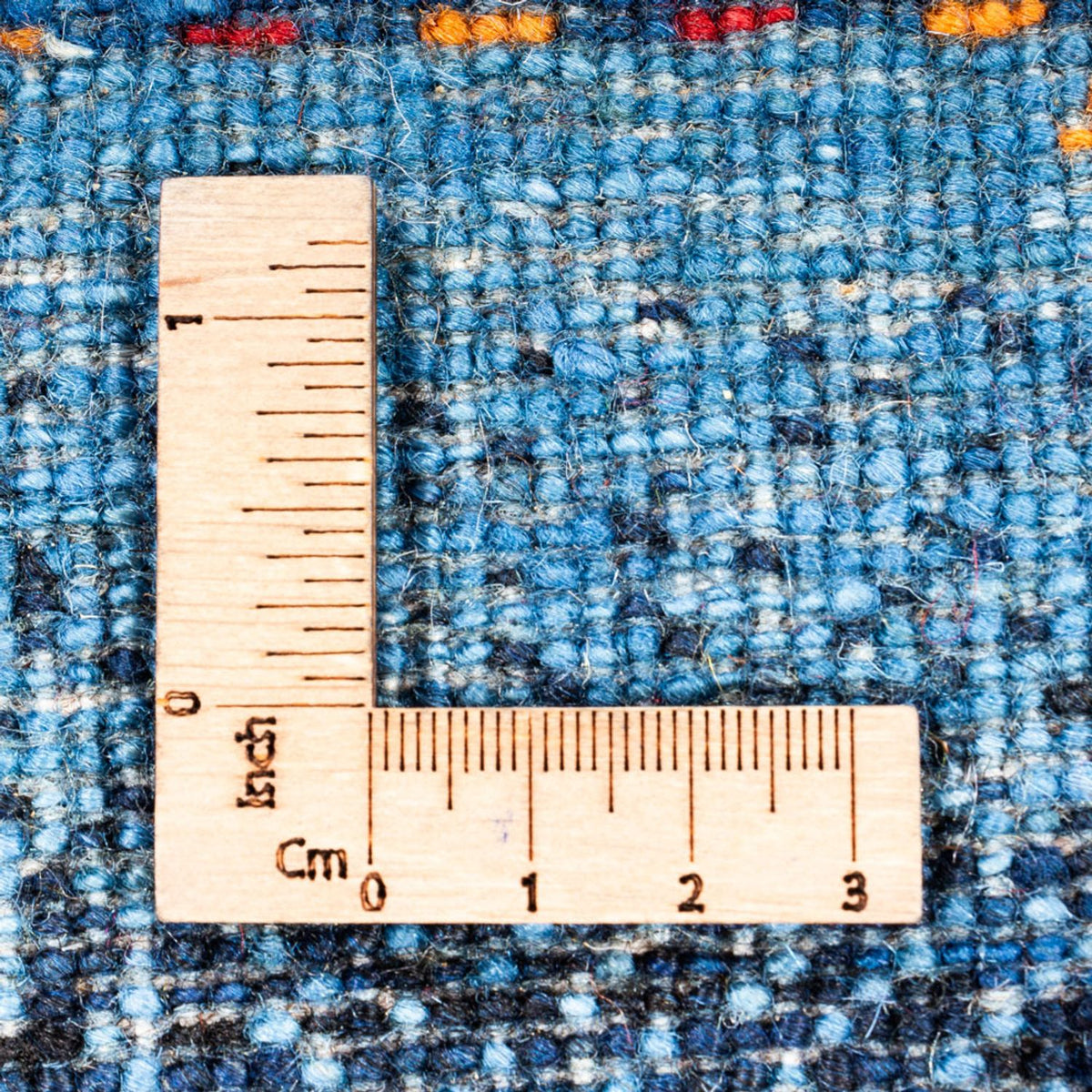 Alfombra Gabbeh - Loribaft Persa - 148 x 98 cm - azul