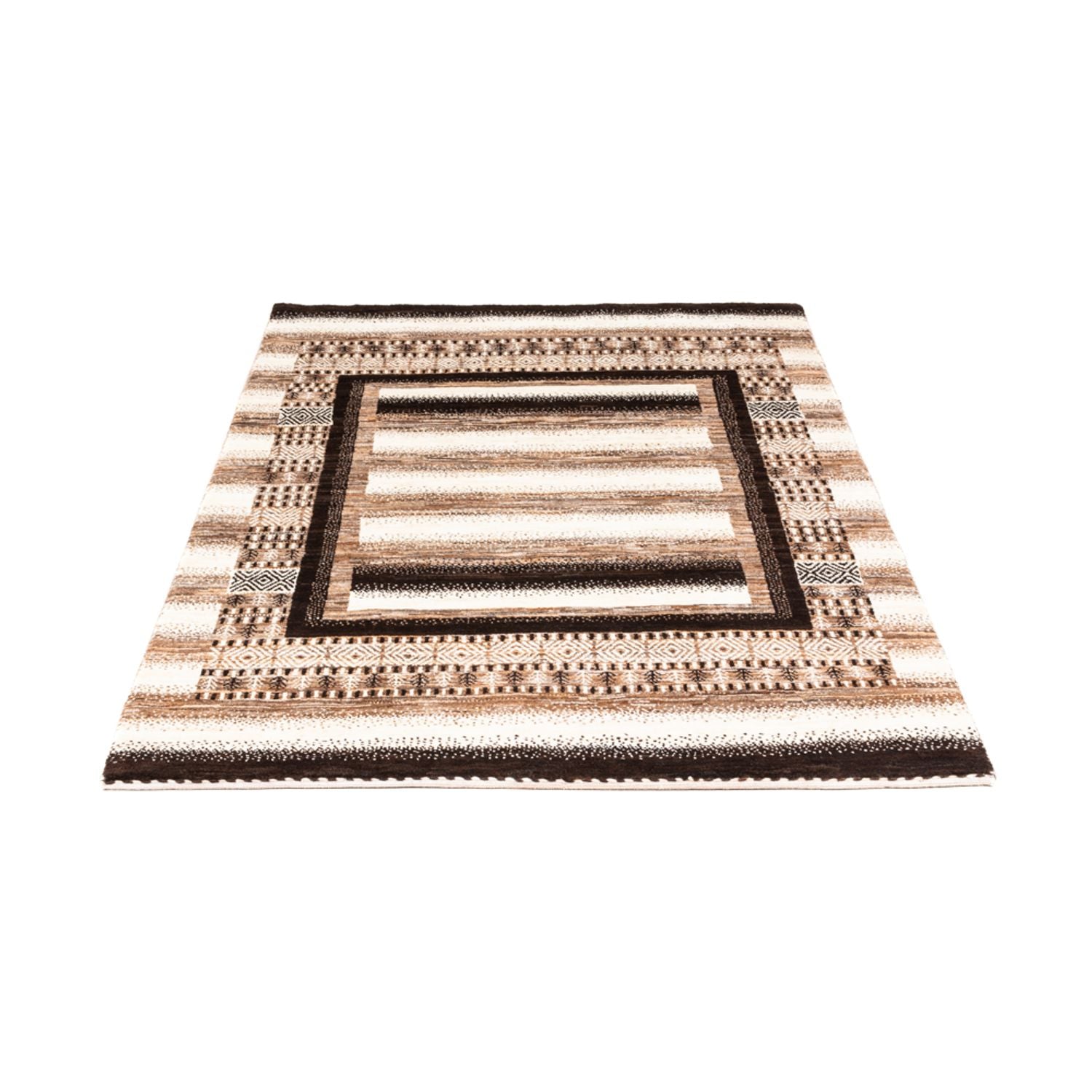 Alfombra Gabbeh - Loribaft Persa - Real - 165 x 108 cm - natural