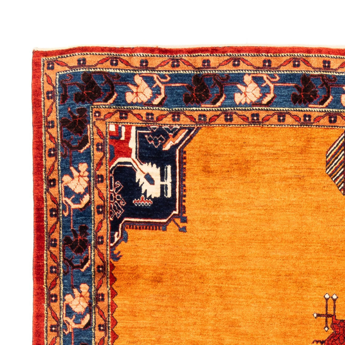 Alfombra Gabbeh - Loribaft Persa - 300 x 210 cm - oro