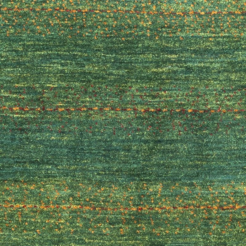 Alfombra Gabbeh - Loribaft Persa - 122 x 80 cm - verde