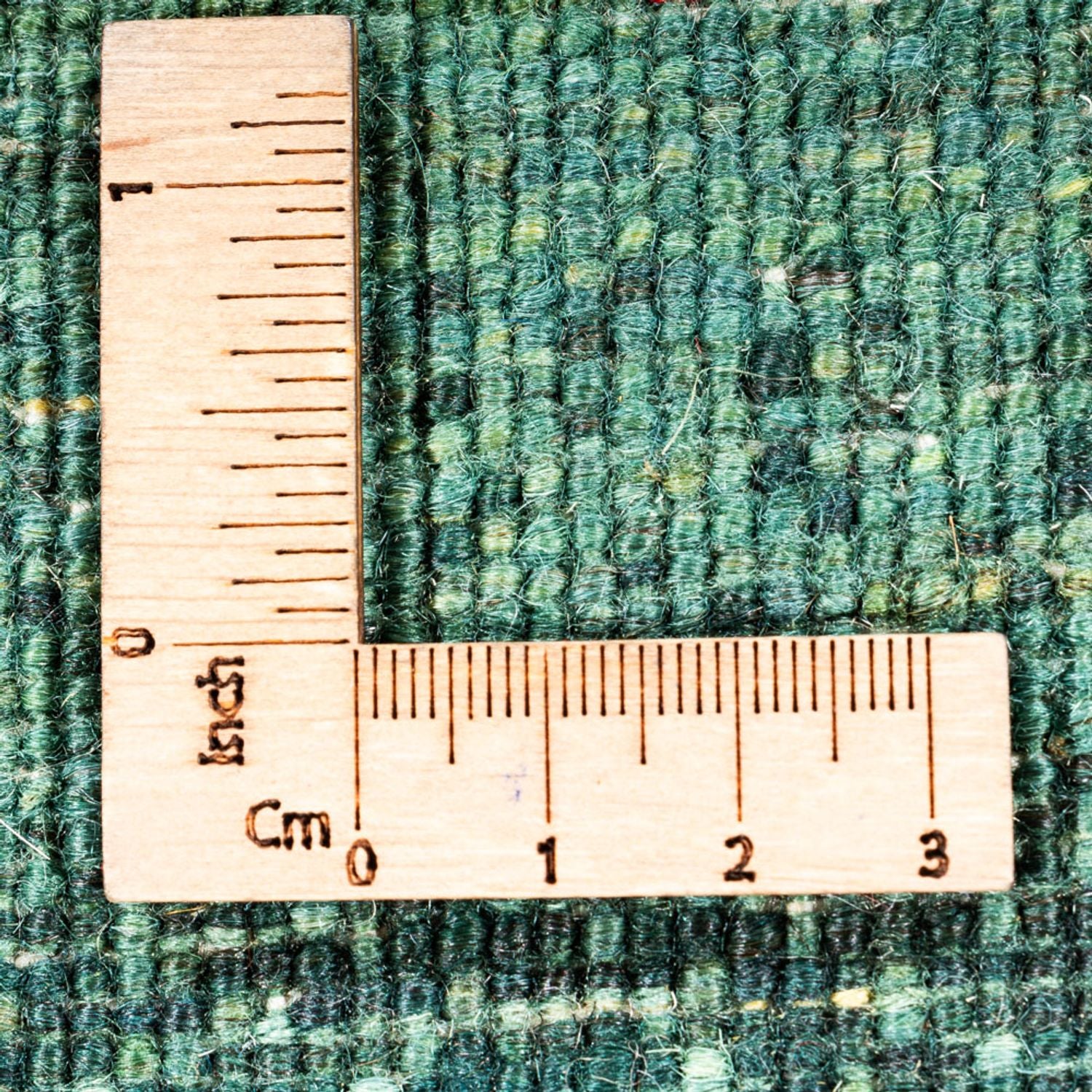 Alfombra Gabbeh - Loribaft Persa - 145 x 100 cm - verde