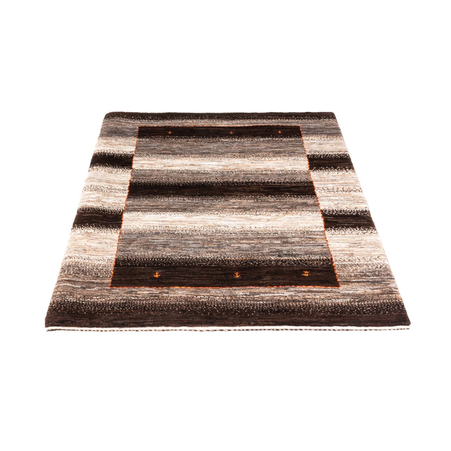 Alfombra Gabbeh - Loribaft Persa - 122 x 88 cm - natural