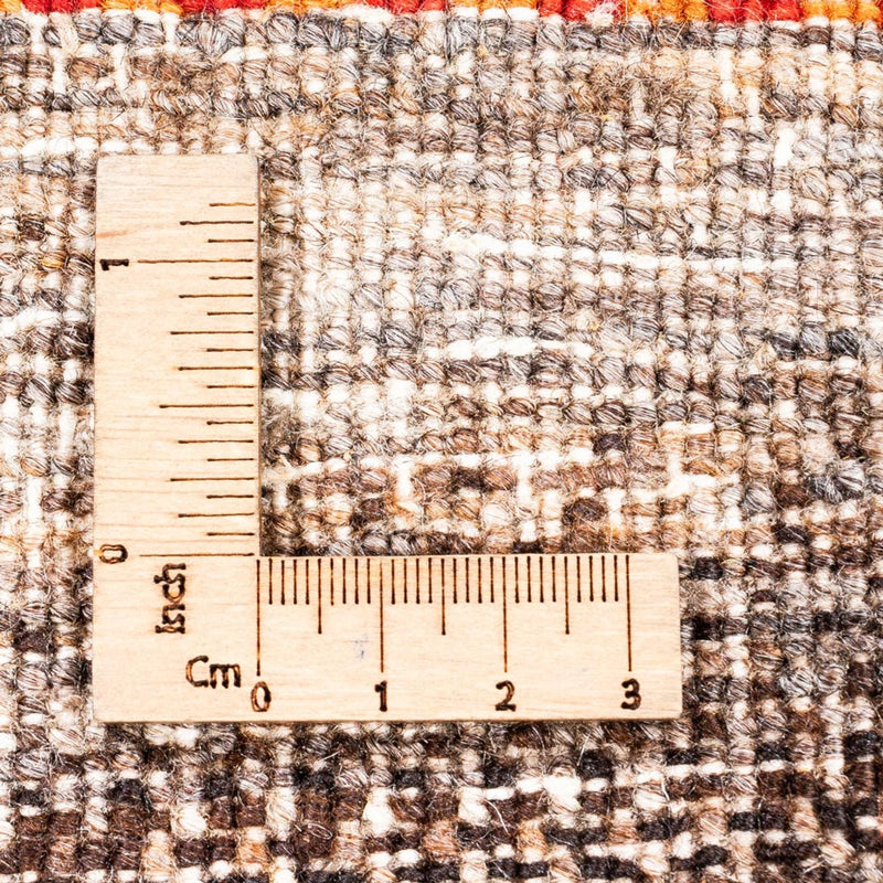 Alfombra Gabbeh - Loribaft Persa - 122 x 88 cm - natural