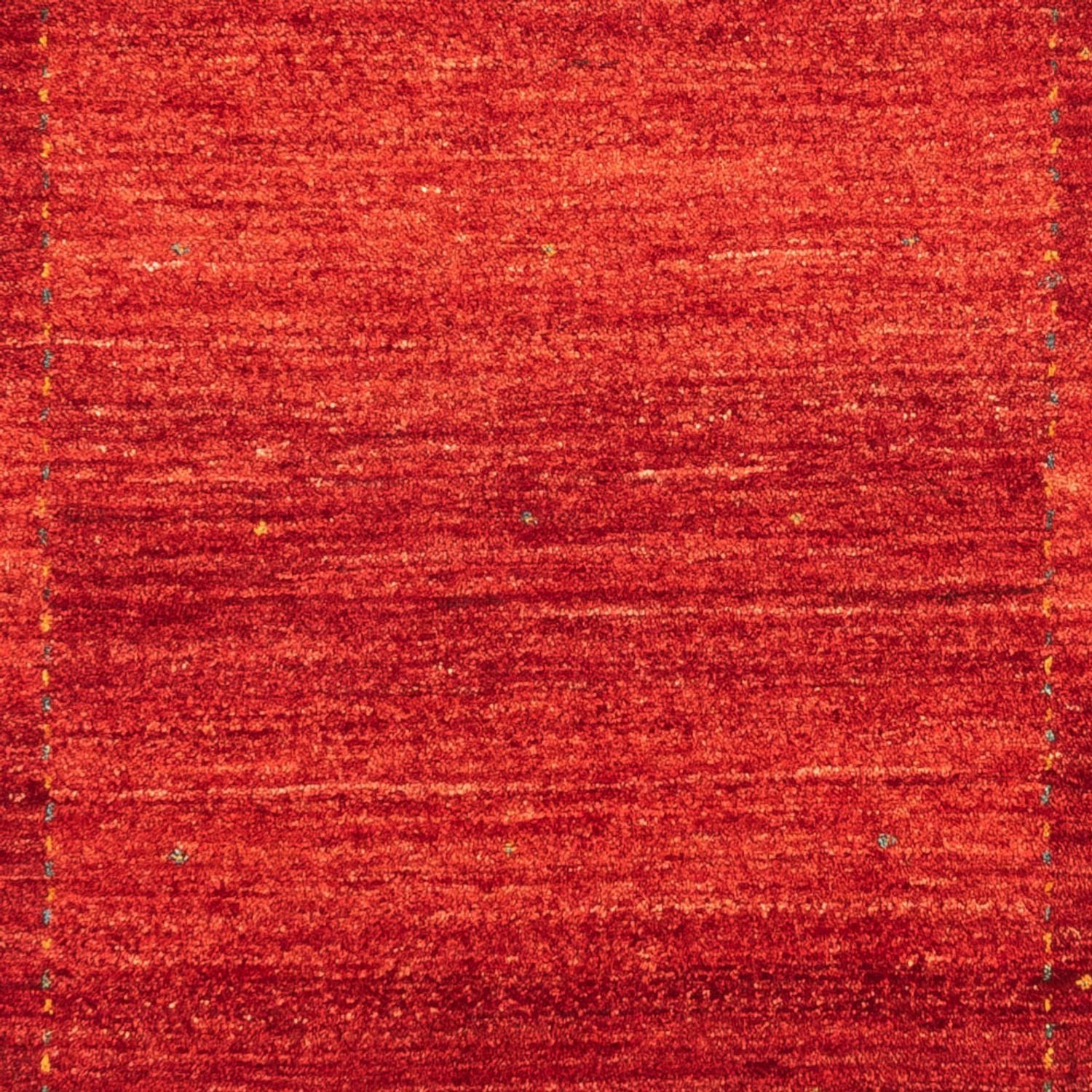 Alfombra Gabbeh - Loribaft Persa - 125 x 85 cm - rojo