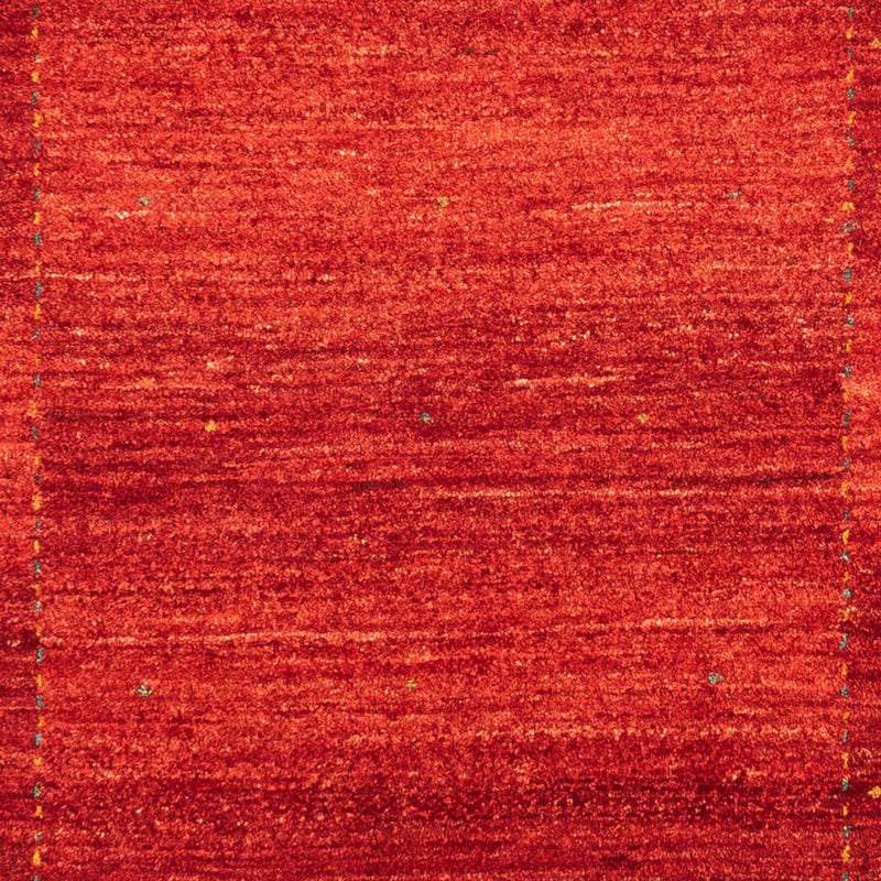 Alfombra Gabbeh - Loribaft Persa - 125 x 85 cm - rojo