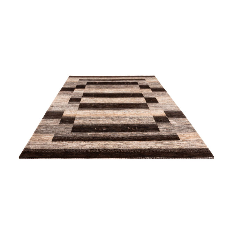 Alfombra Gabbeh - Loribaft Persa - 311 x 208 cm - marrón