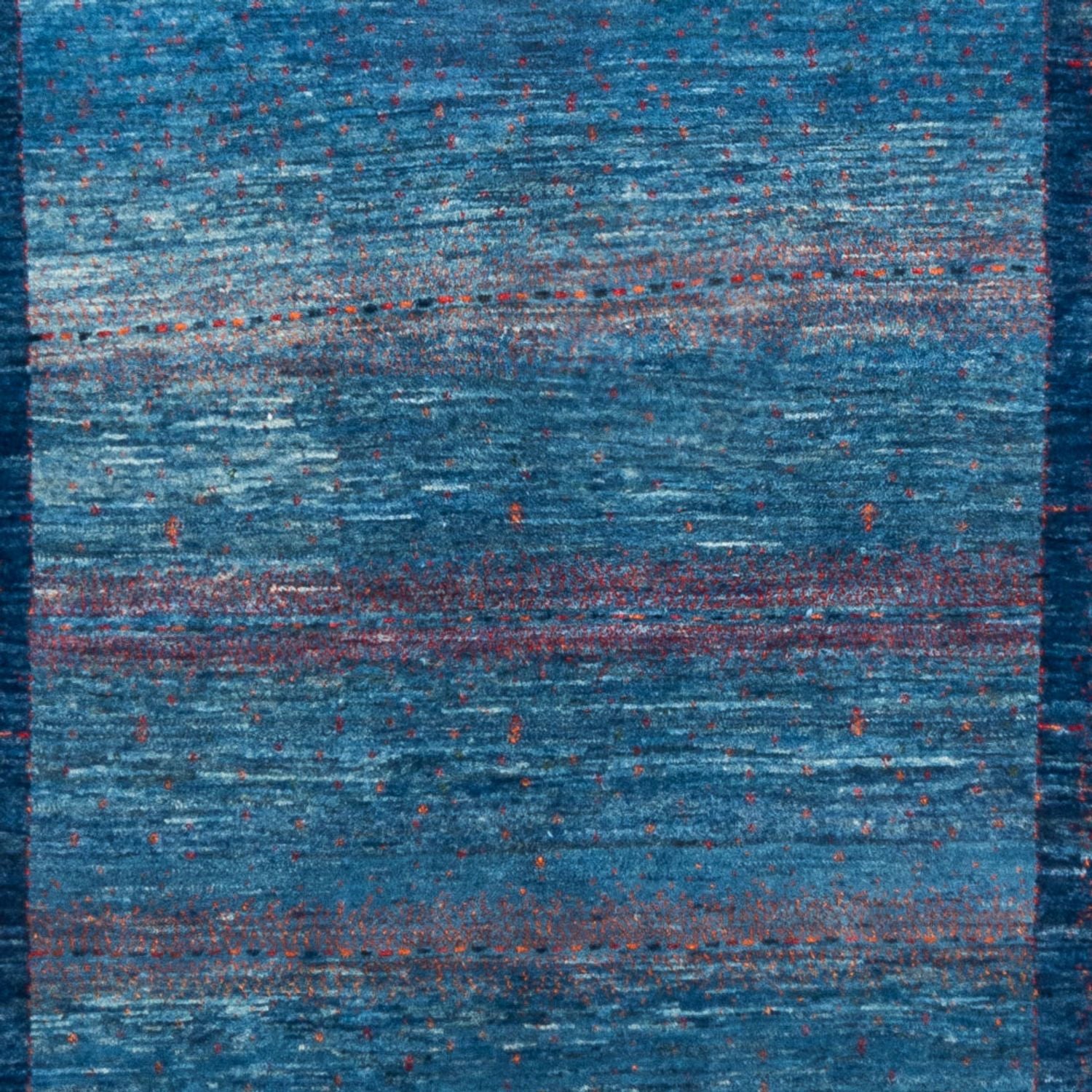 Alfombra Gabbeh - Loribaft Persa - 240 x 170 cm - azul