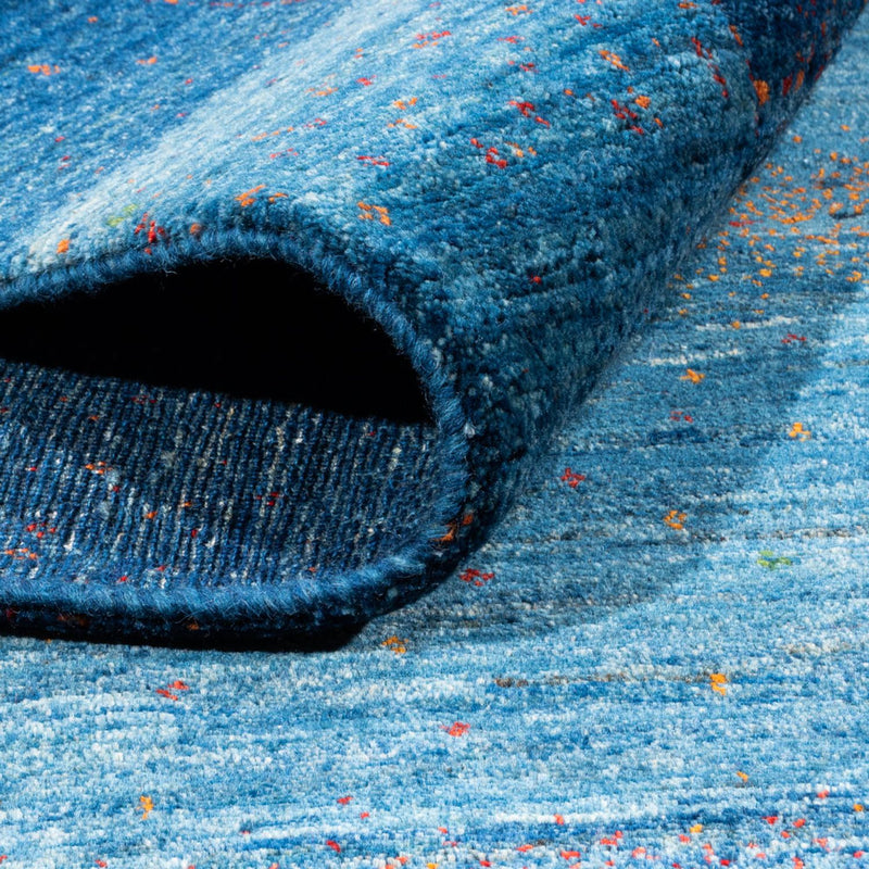 Alfombra Gabbeh - Loribaft Persa - 240 x 170 cm - azul