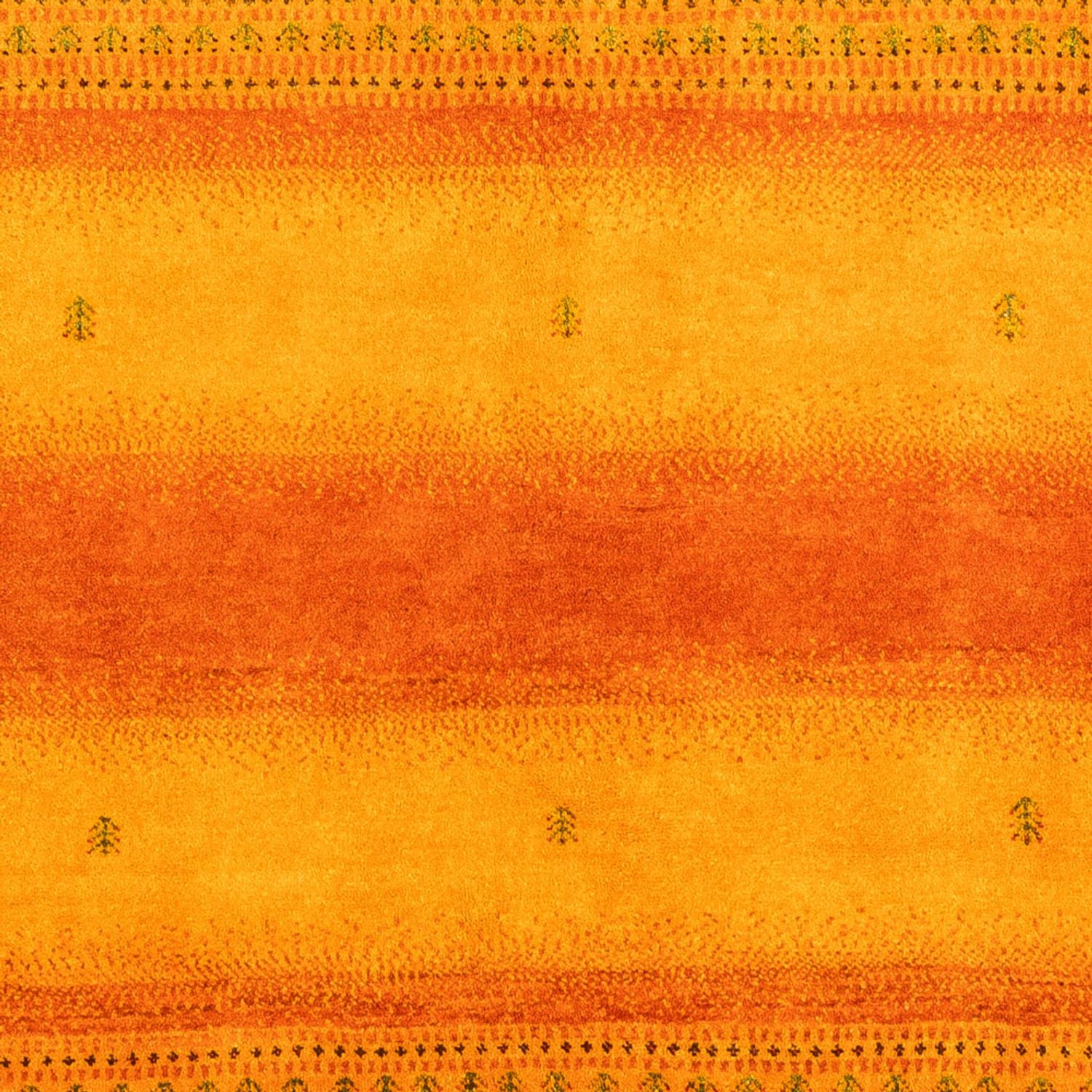 Alfombra Gabbeh - Loribaft Persa - 200 x 154 cm - oro