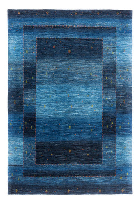 Alfombra Gabbeh - Loribaft Persa - 210 x 146 cm - azul