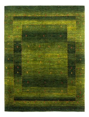 Alfombra Gabbeh - Loribaft Persa - 200 x 150 cm - verde