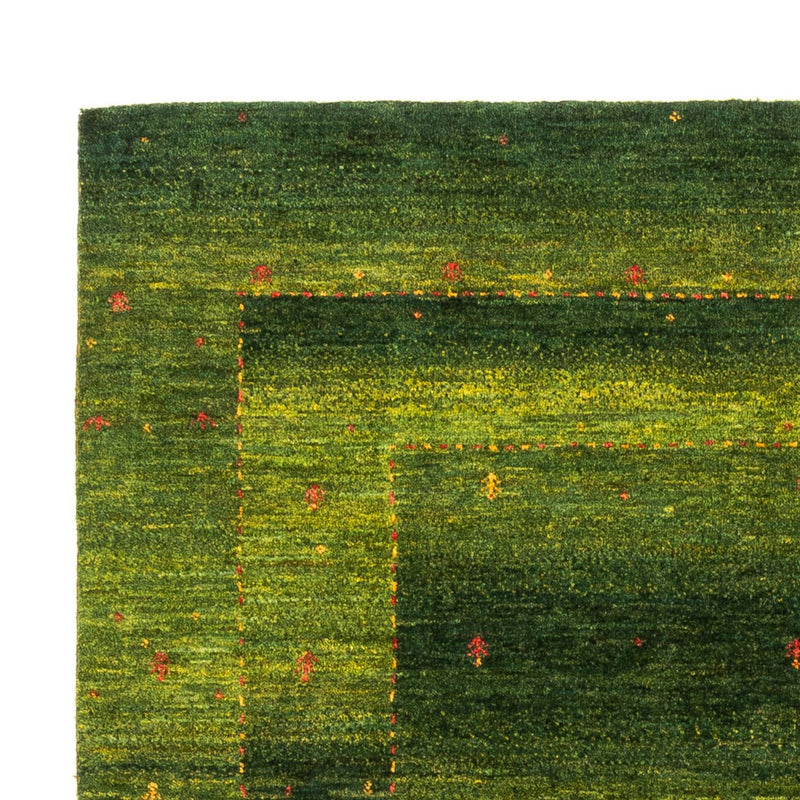 Alfombra Gabbeh - Loribaft Persa - 200 x 150 cm - verde