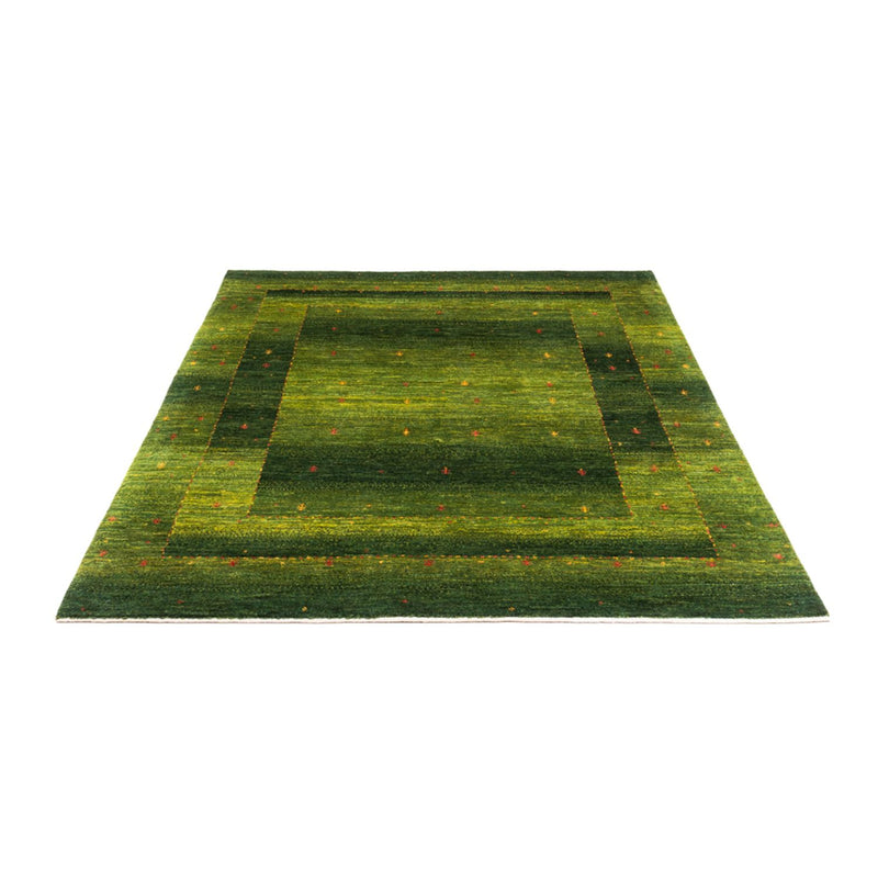Alfombra Gabbeh - Loribaft Persa - 200 x 150 cm - verde