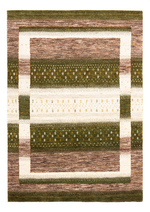 Alfombra Gabbeh - Loribaft Persa - 203 x 147 cm - natural