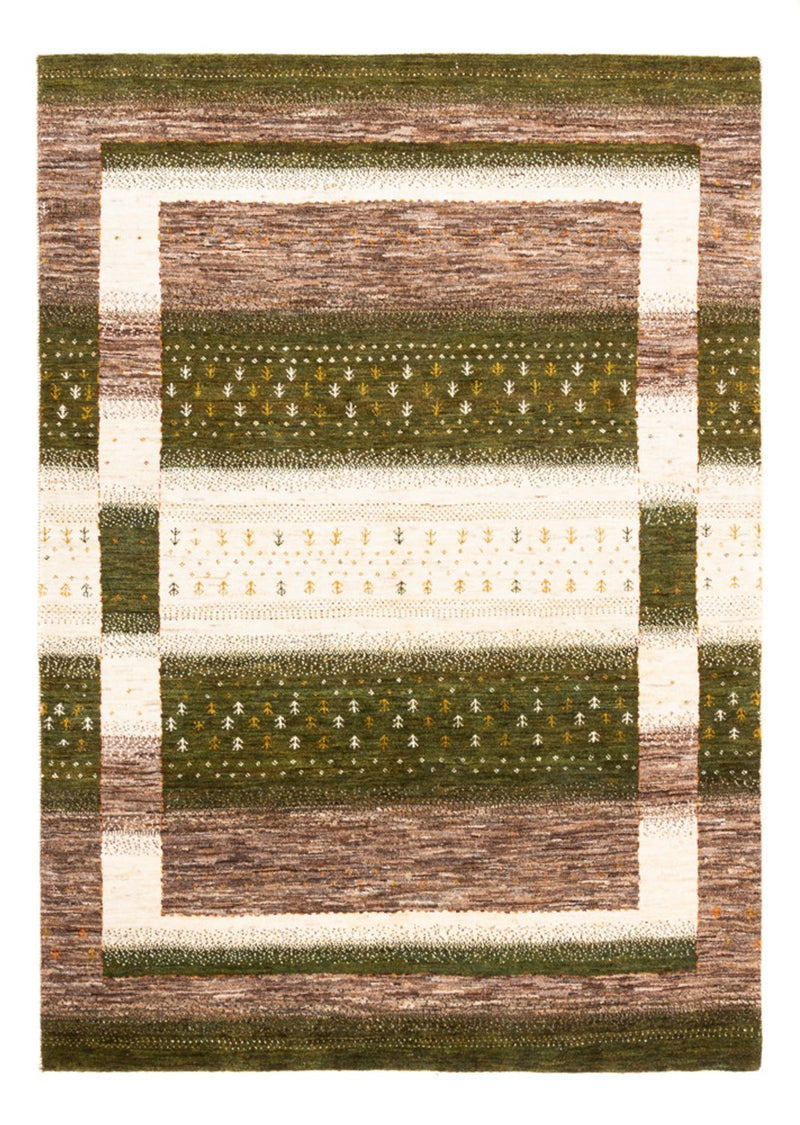 Alfombra Gabbeh - Loribaft Persa - 203 x 147 cm - natural