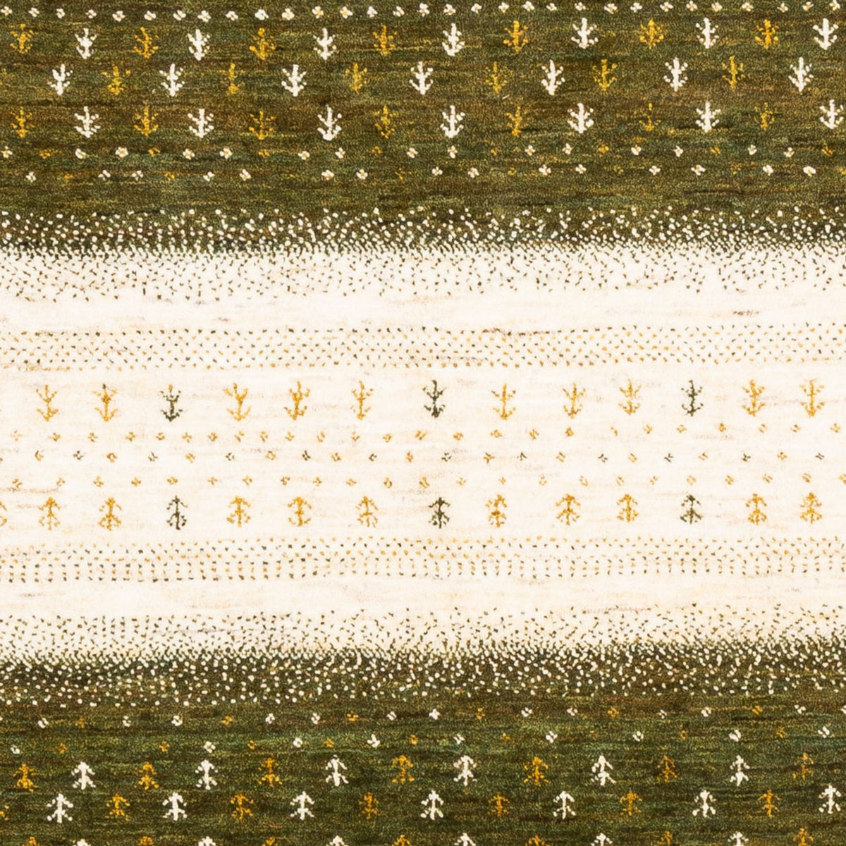 Alfombra Gabbeh - Loribaft Persa - 203 x 147 cm - natural