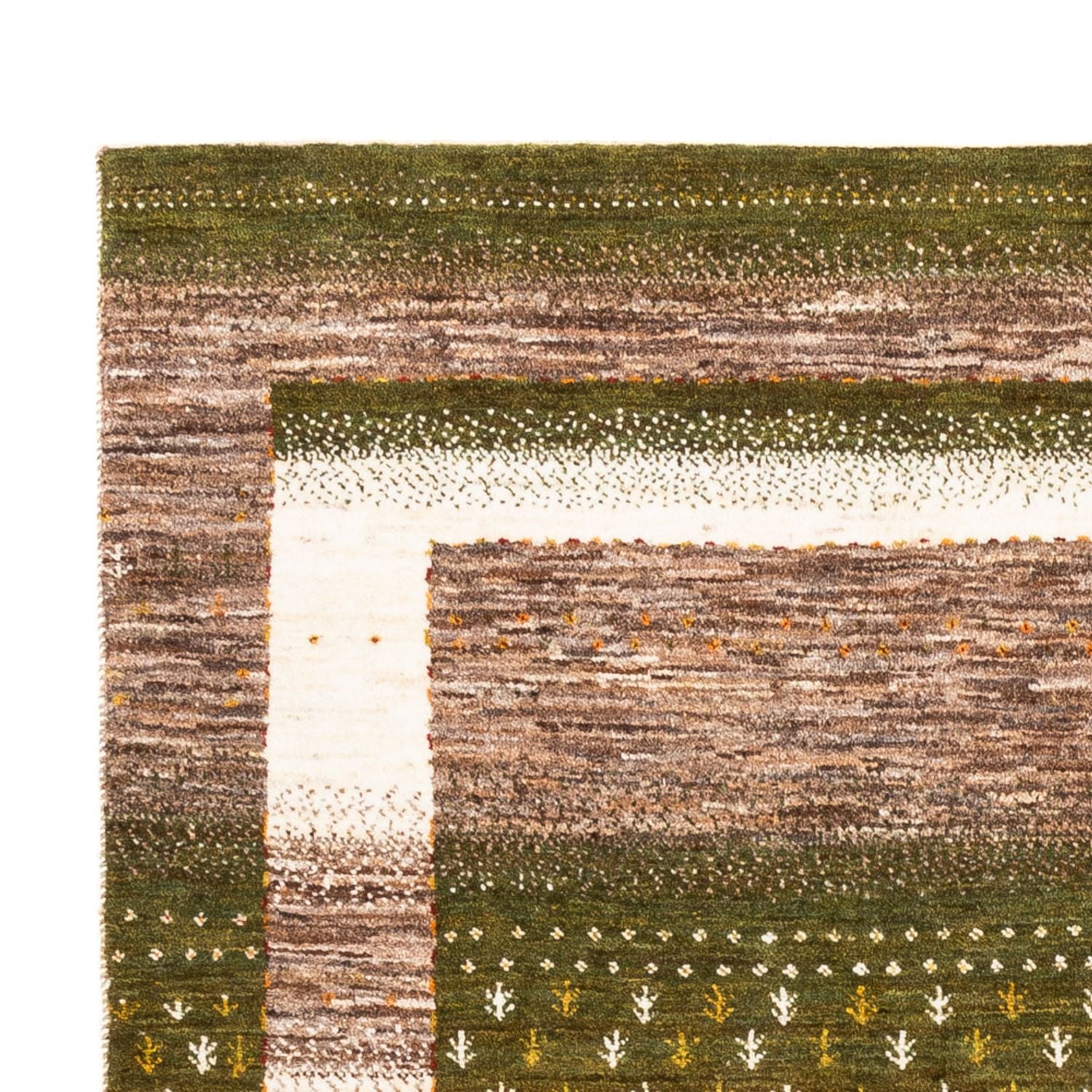 Alfombra Gabbeh - Loribaft Persa - 203 x 147 cm - natural
