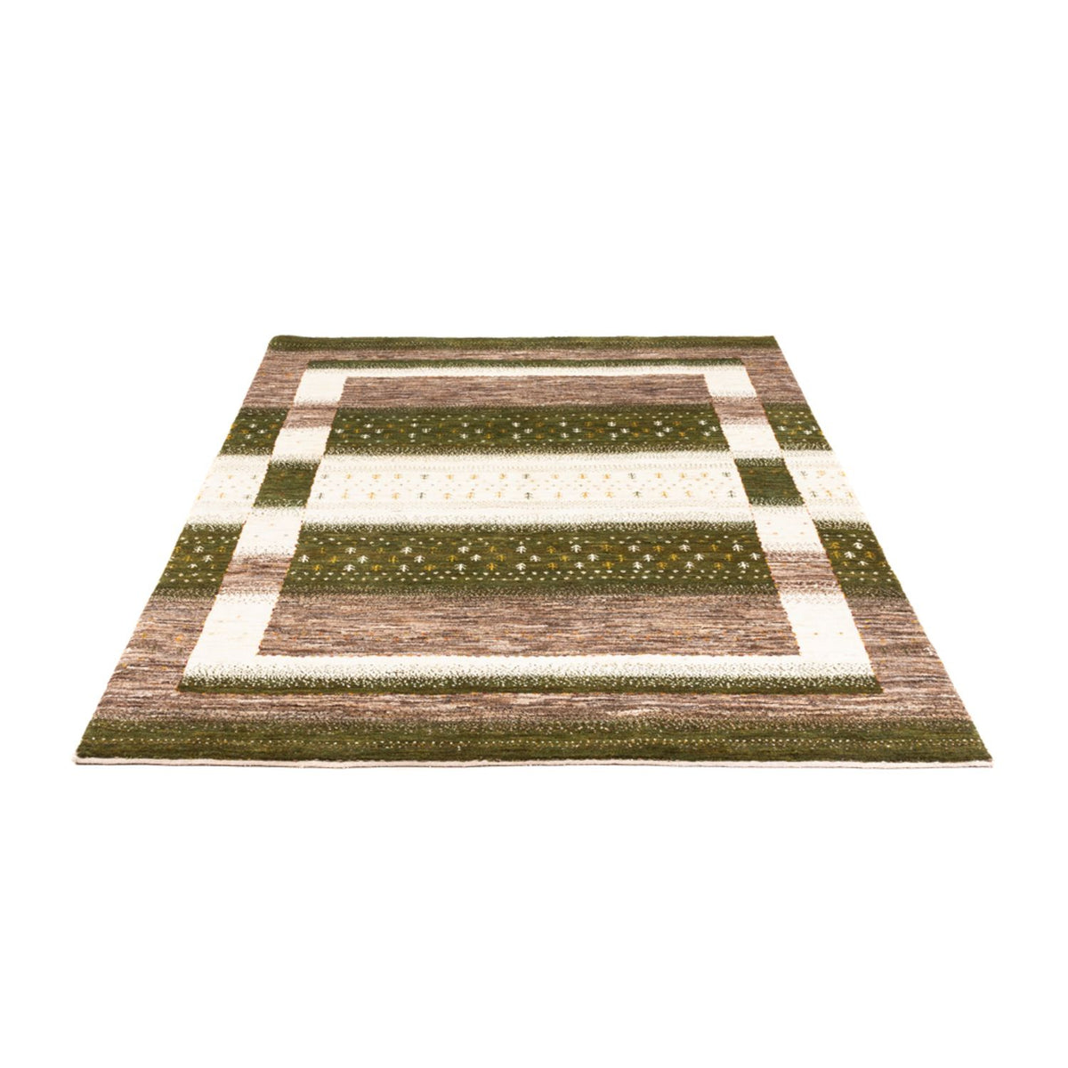 Alfombra Gabbeh - Loribaft Persa - 203 x 147 cm - natural