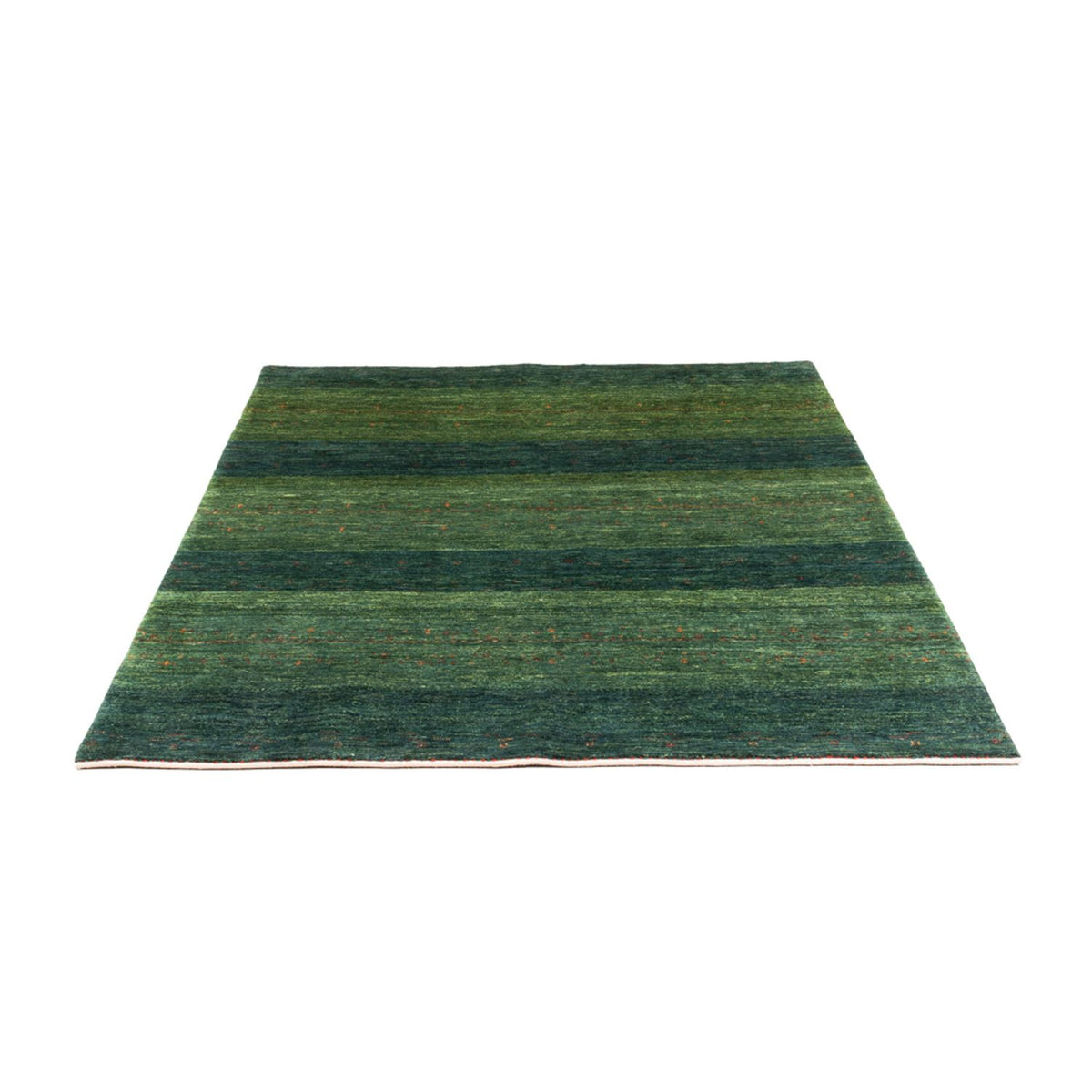 Alfombra Gabbeh - Loribaft Persa - 191 x 152 cm - verde