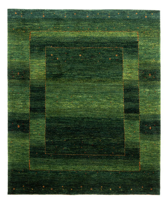 Alfombra Gabbeh - Loribaft Persa - 184 x 154 cm - verde