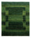 Alfombra Gabbeh - Loribaft Persa - 184 x 154 cm - verde