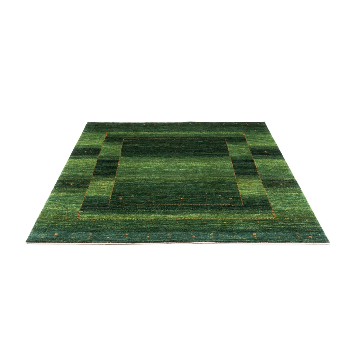 Alfombra Gabbeh - Loribaft Persa - 184 x 154 cm - verde