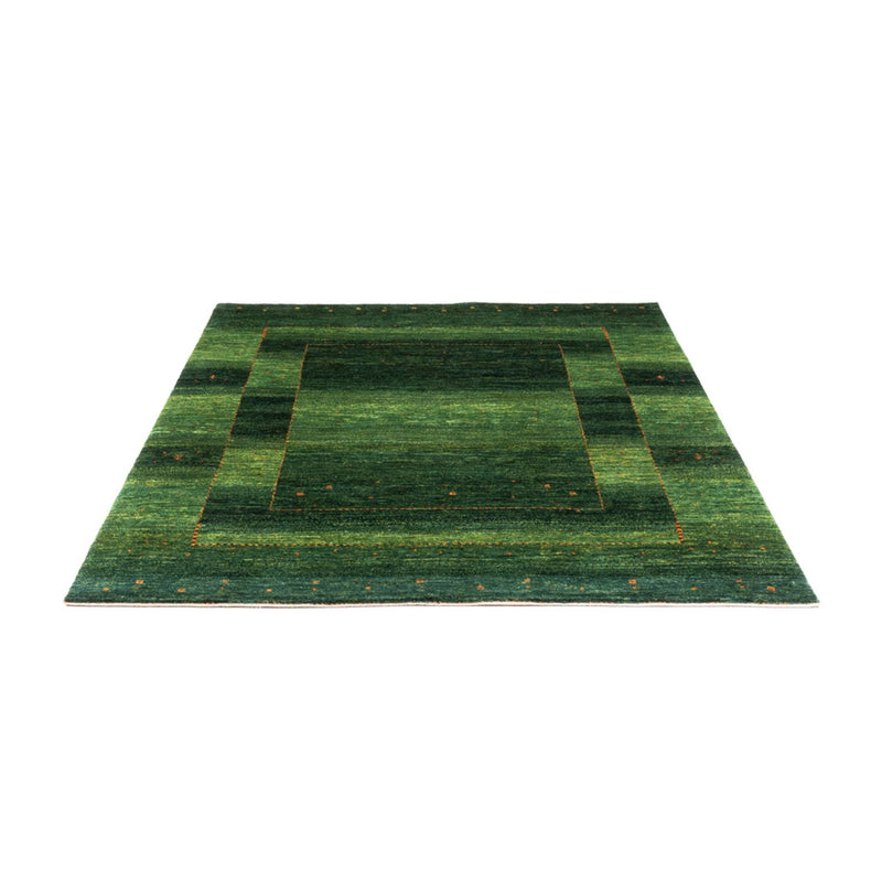 Alfombra Gabbeh - Loribaft Persa - 184 x 154 cm - verde