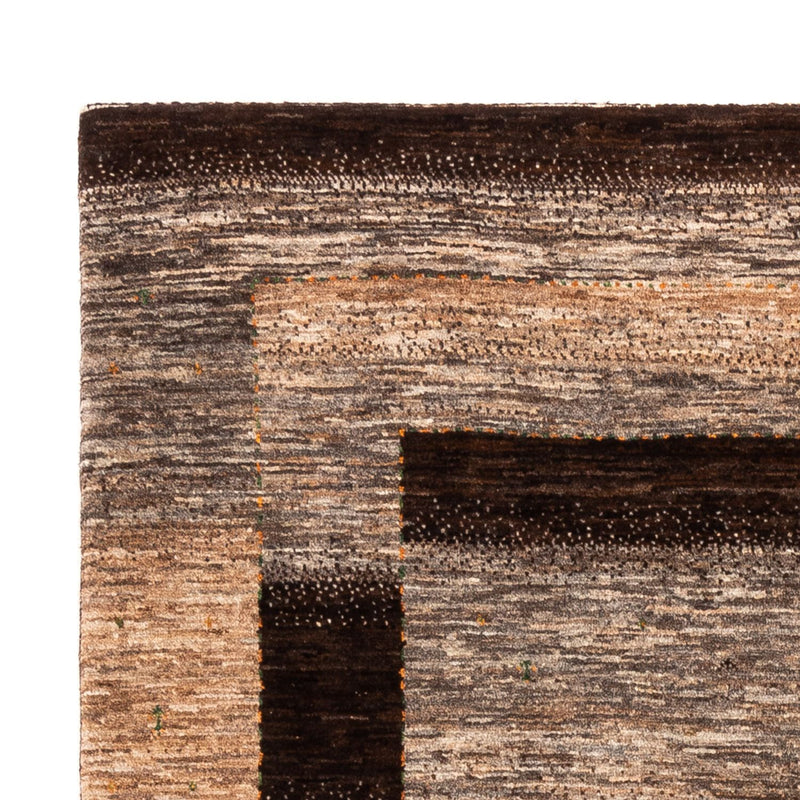Alfombra Gabbeh - Loribaft Persa - 203 x 145 cm - gris